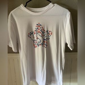 george brand. the USA star was put on with sublimation.